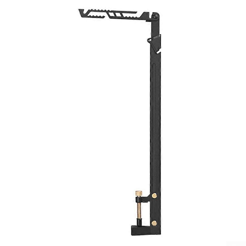 Camping Light Stand Crafted from Stainless Steel with Adjustable Height Feature for Use