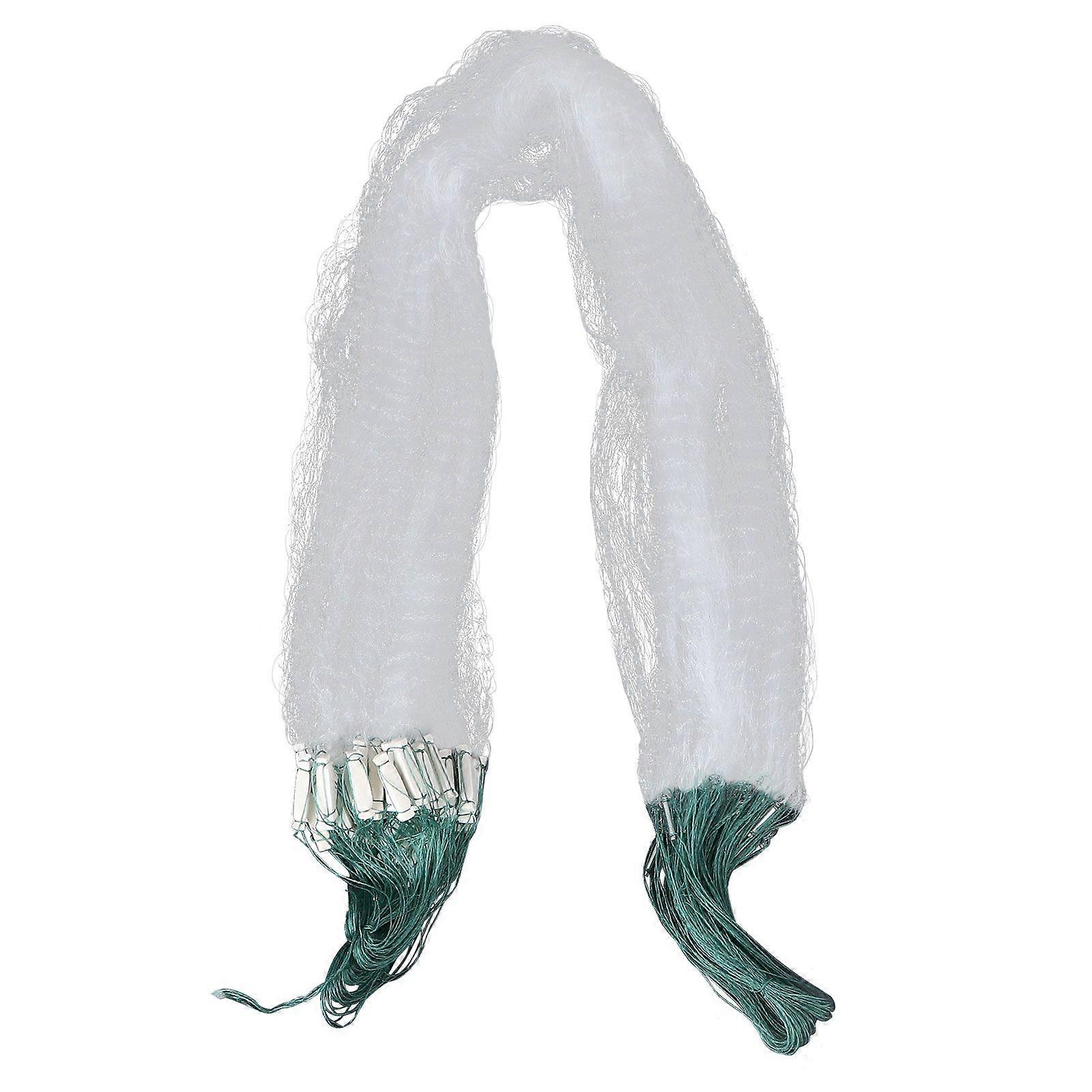 Single Layer Fishing Net Monofilament Fishing Gill Network With Float Outdoor Fish Gillnet Trap Fishing (1.2m x 20m, 2977)