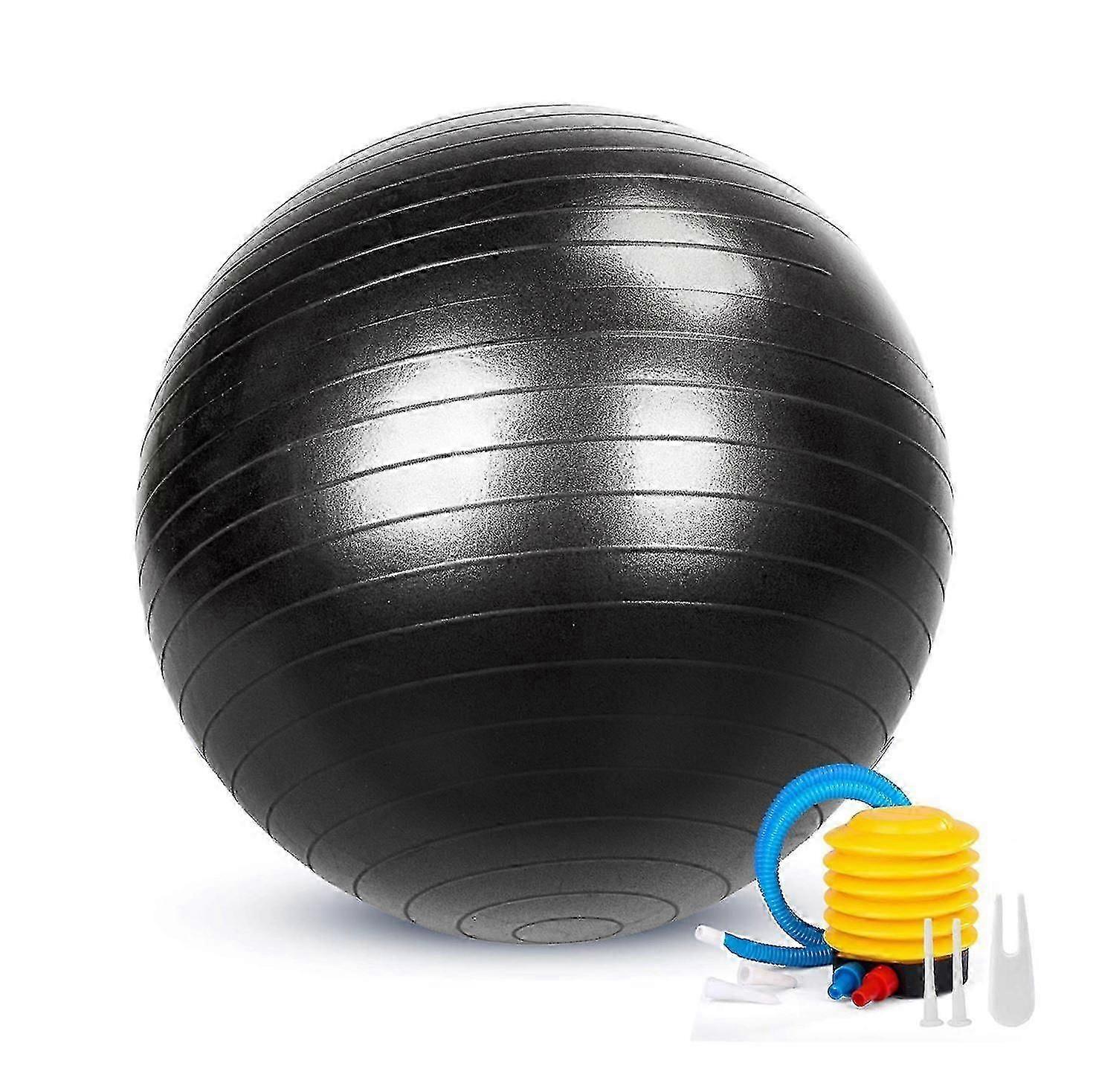 Exercise Gym Ball Anti-Burst Pilates Yoga Core Birthing Training With Pump