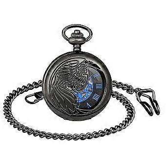 2025 Neue Frauen Männer Taschenuhr Analoge Mechanische Kettenuhr Taschenuhr mit Halskette Mechanische Tasche