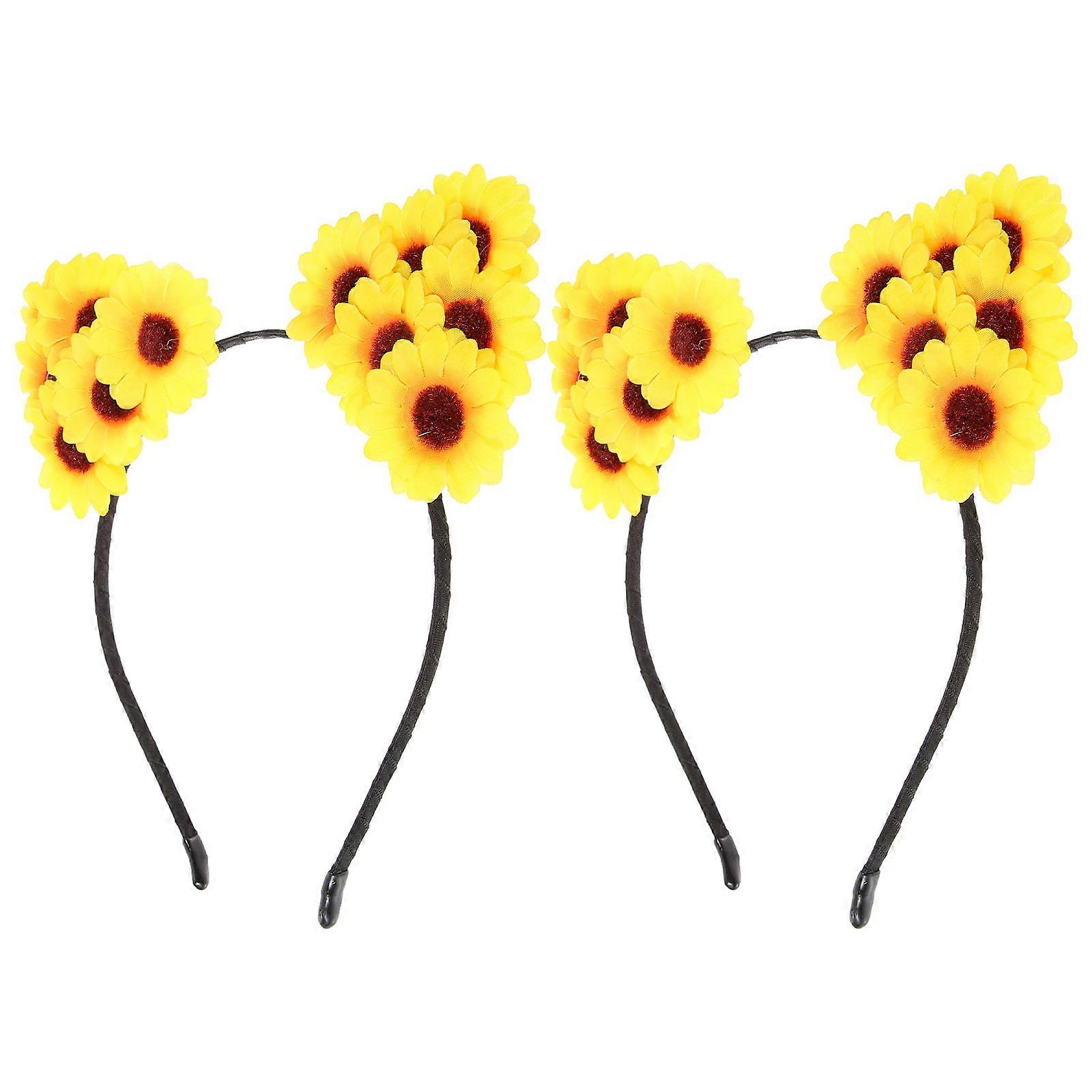 Artificial Flower Headdress for Women in Assorted Colors Made with Premium Cloth Material Lightweight and Durable One Size Fits Most