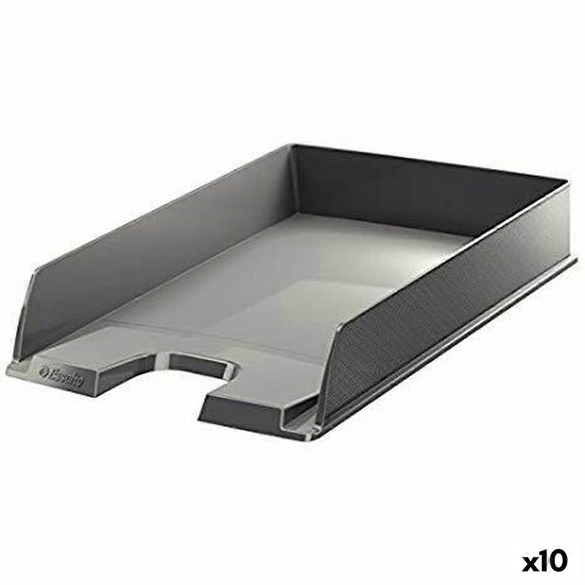 Filing Tray Esselte 623609 Grey Plastic 10 Units