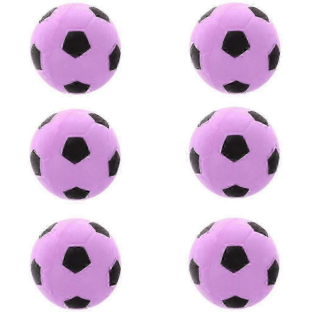 6 قطع كرة قدم صغيرة للأطفال ، لعبة كرة قدم داخلية ناعمة في الهواء الطلق ، ألعاب حديقة