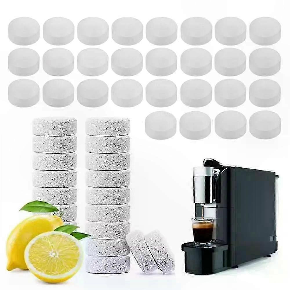 Effervescent Cleaning Tablets for Coffee Machines Descaling Agent All-Purpose Cleaner for Kitchen Appliances