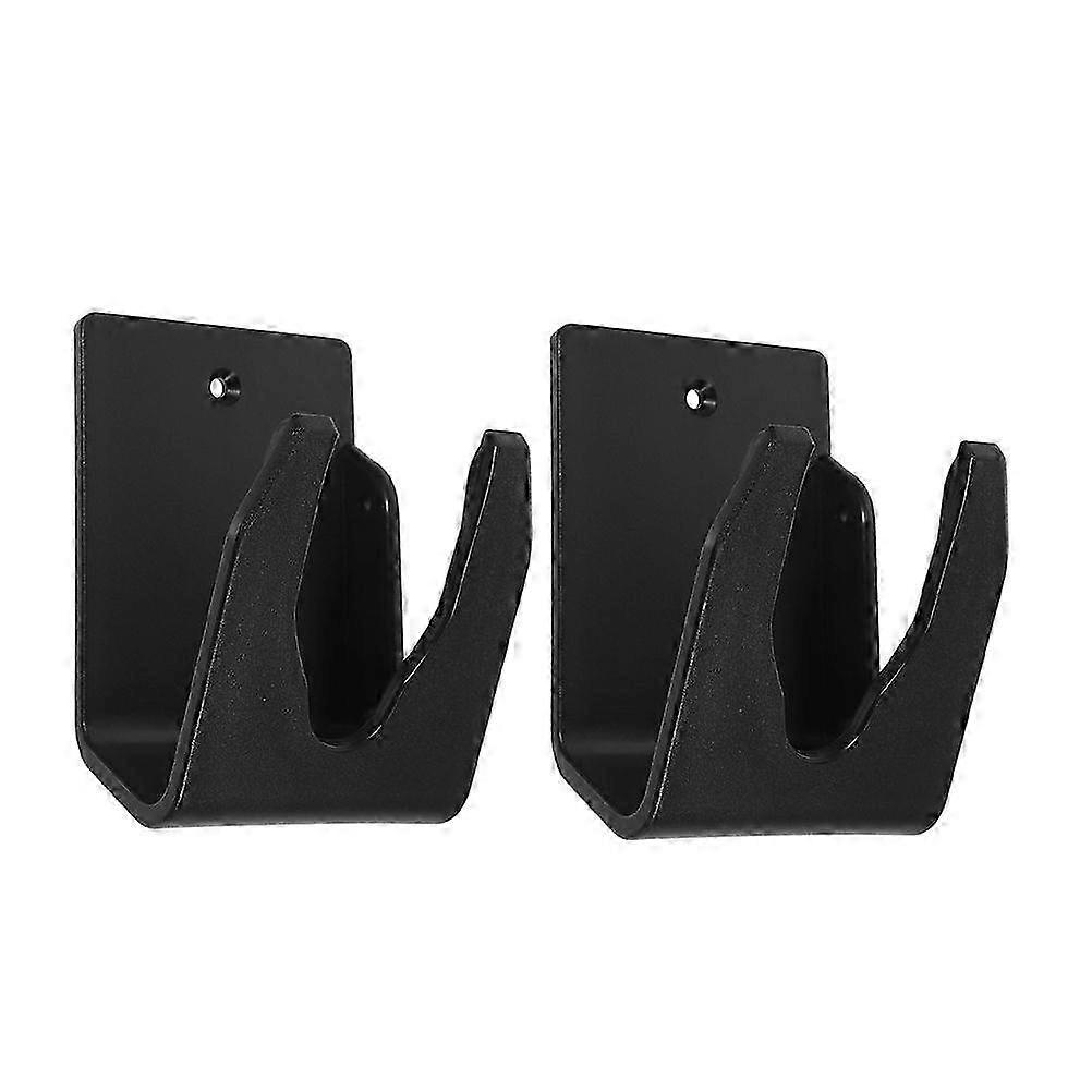 2pcs Universal Wall Mounted Barcode Scanner Holder For Wired And Wireless Adjustable Bracket For Retail And Warehouse
