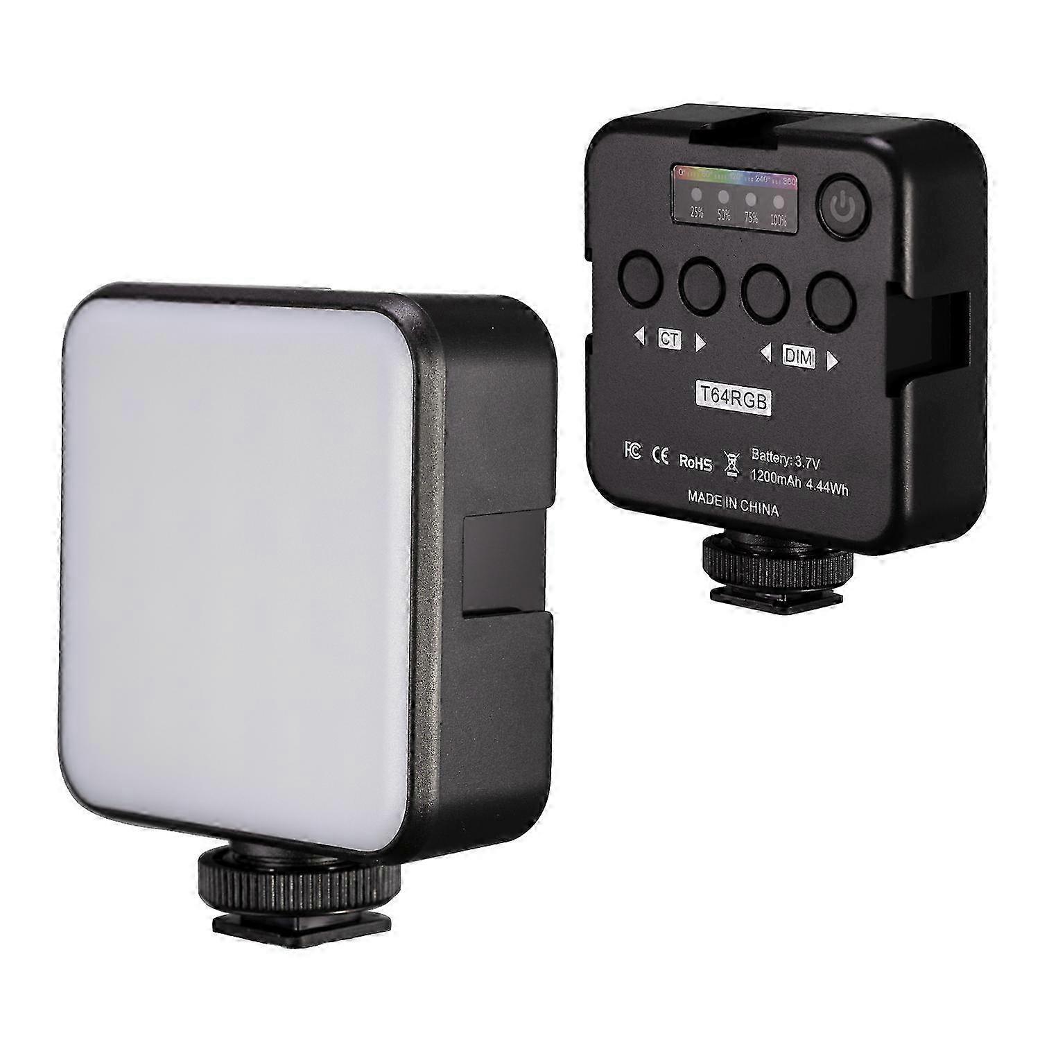 T64RGB Video Light  Professional RGB LED Camera Light with 2500-900...