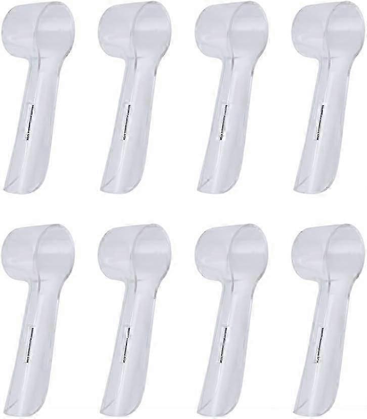 8 Pack Cover for Protecting Oral-B Replacement Brush Heads Electric Toothbrush | Convenient for Travel and More Sanitary to Keep Germs Dust Away, for