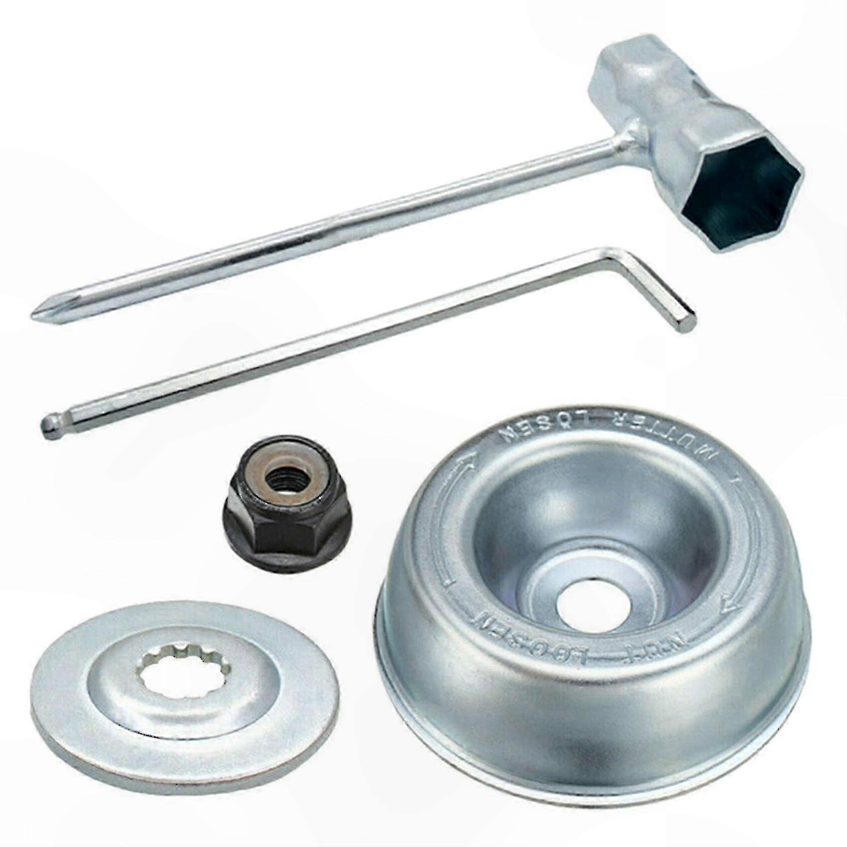 5-Piece Protective Cover and Blade Maintenance Kit for String Trimmers