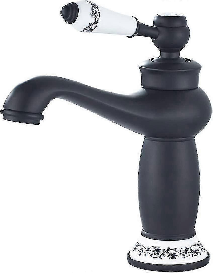 Bathroom faucet for wall-mounted sinks with chrome plating