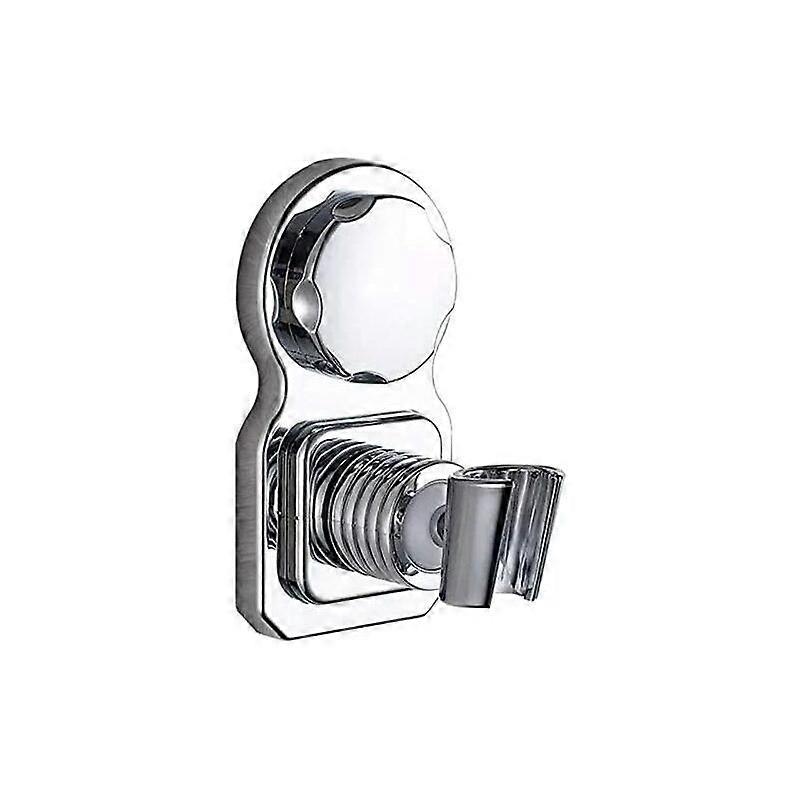 Adjustable shower head holder - No drilling required, with suction cup