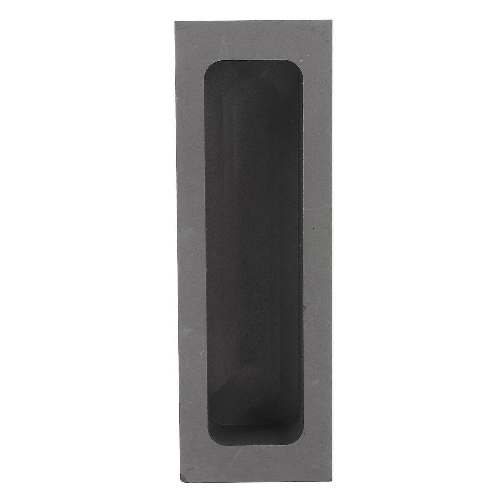 Graphite Ingot Mold 51ml Rectangular 120x40x30mm High Temp