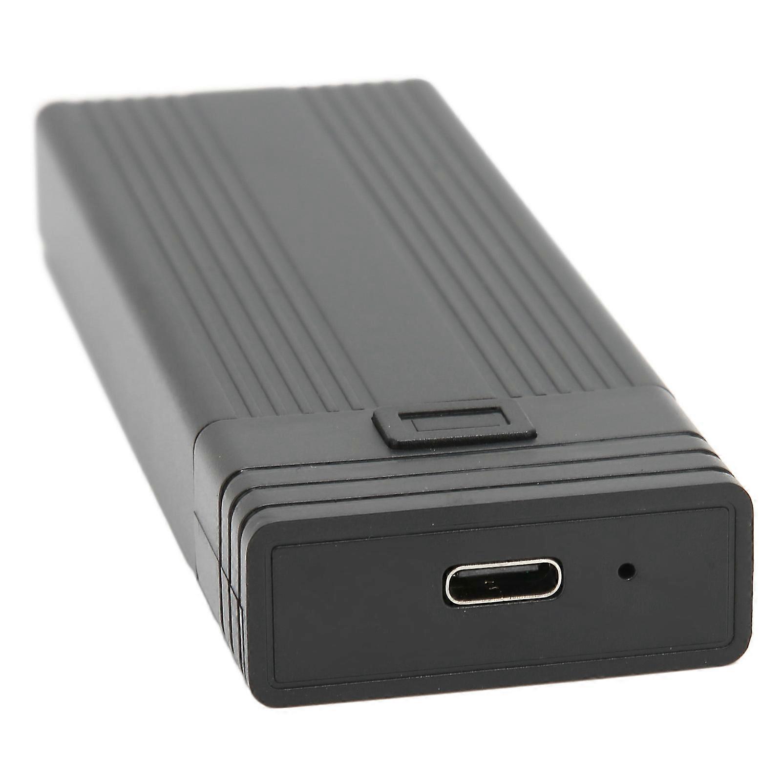 Nvme Boîtier SSD 4-en-1 USB 3.0 M.2 NVME NGFF 10Gbps Noir