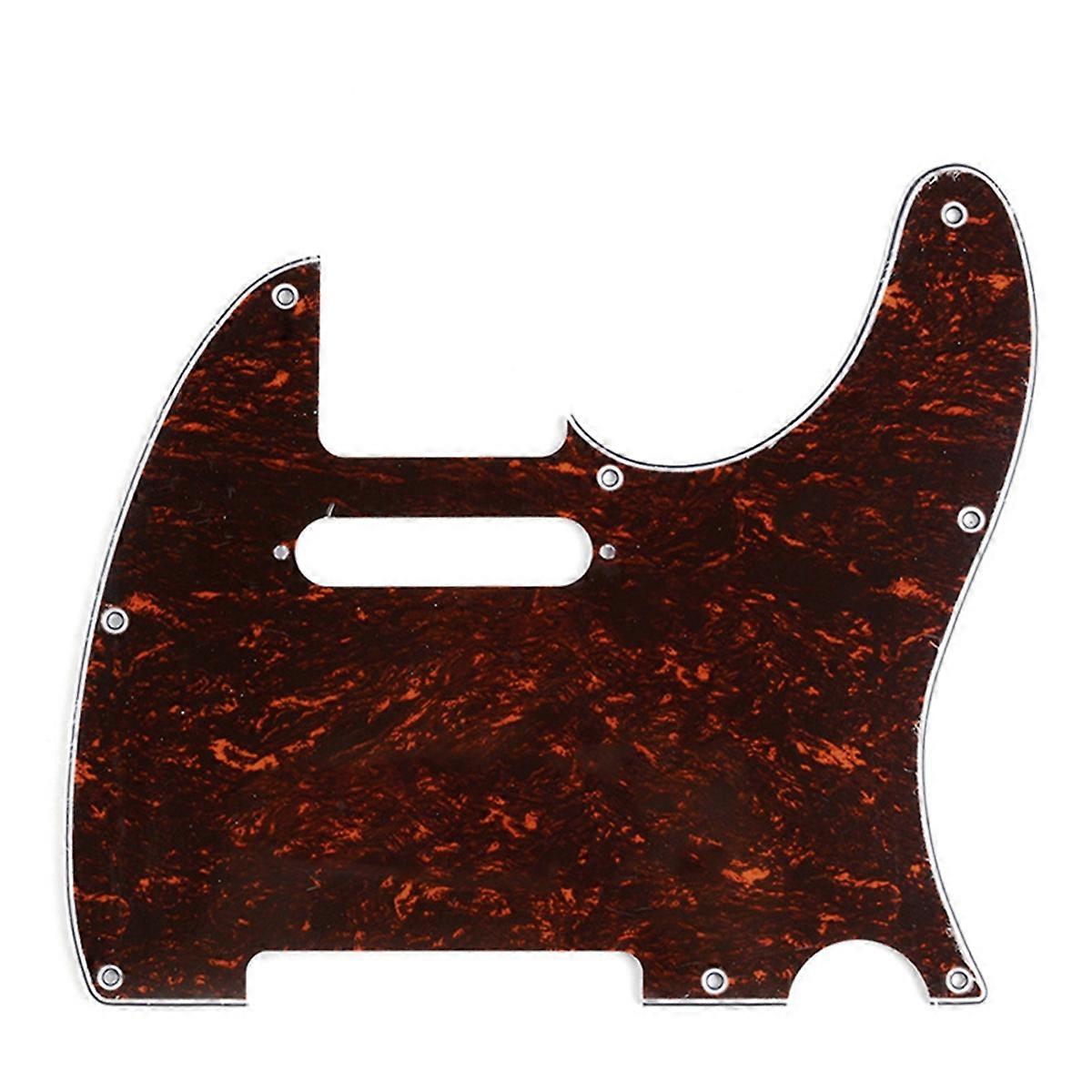 TL Pickguard Scratch Plate Guitar Parts for US Standard 8 Screw Holes TL Guitar Pickguard Scratch Plate,F