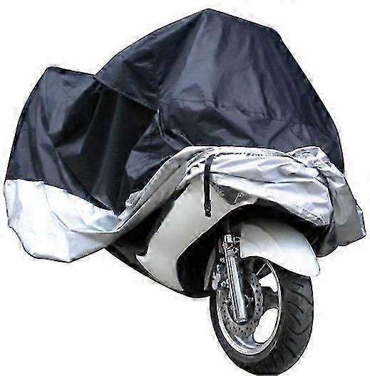 L XL XXL XXXL κάλυμμα μοτοσικλέτας αδιάβροχο υπαίθριο προστατευτικό ποδήλατο βροχή-μαύρο και κόκκινο