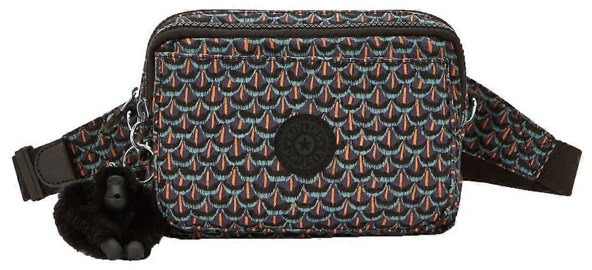 Kipling Abanu Multi Crossbody Bag - Geo Feathers Black
