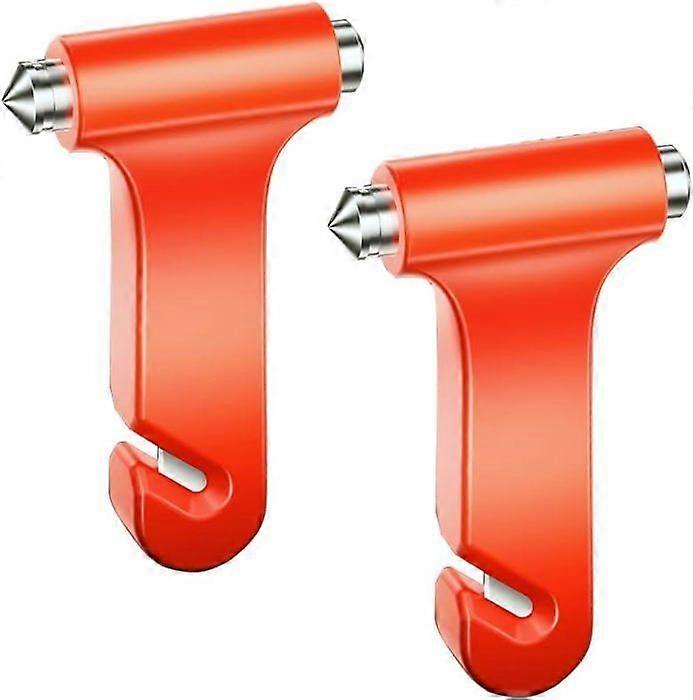 2 Pack Car Safety Hammer, Emergency Escape Tools for Car Windows, 2 in 1 Window Breaker Hammer and Neck