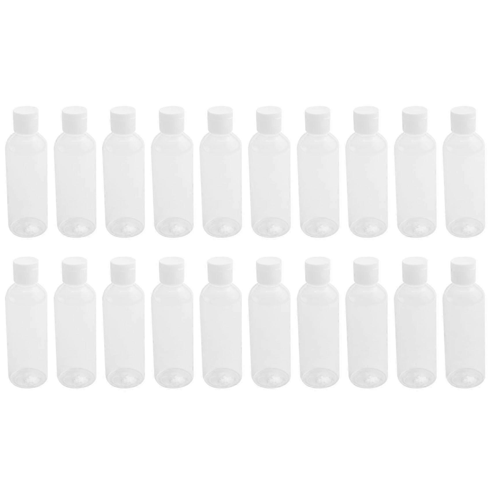 2025 20 Pieces 100ml Plastic Shampoo Bottles Plastic Bottles For Travel Container For Cosmetics Lotion