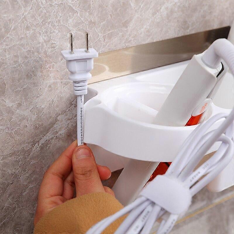Hair Dryer Rack Bathroom Shelf