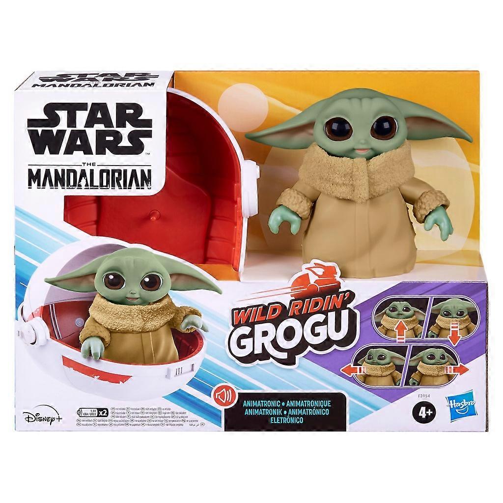 Star Wars Interactive Plush Wild Ridin´ Grogu, 12 Cm