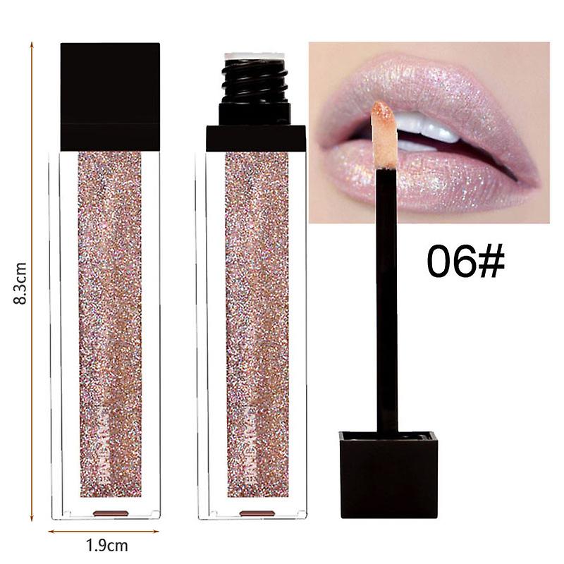 Waterproof Glitter Lipstick Long Lasting Suitable For Dating