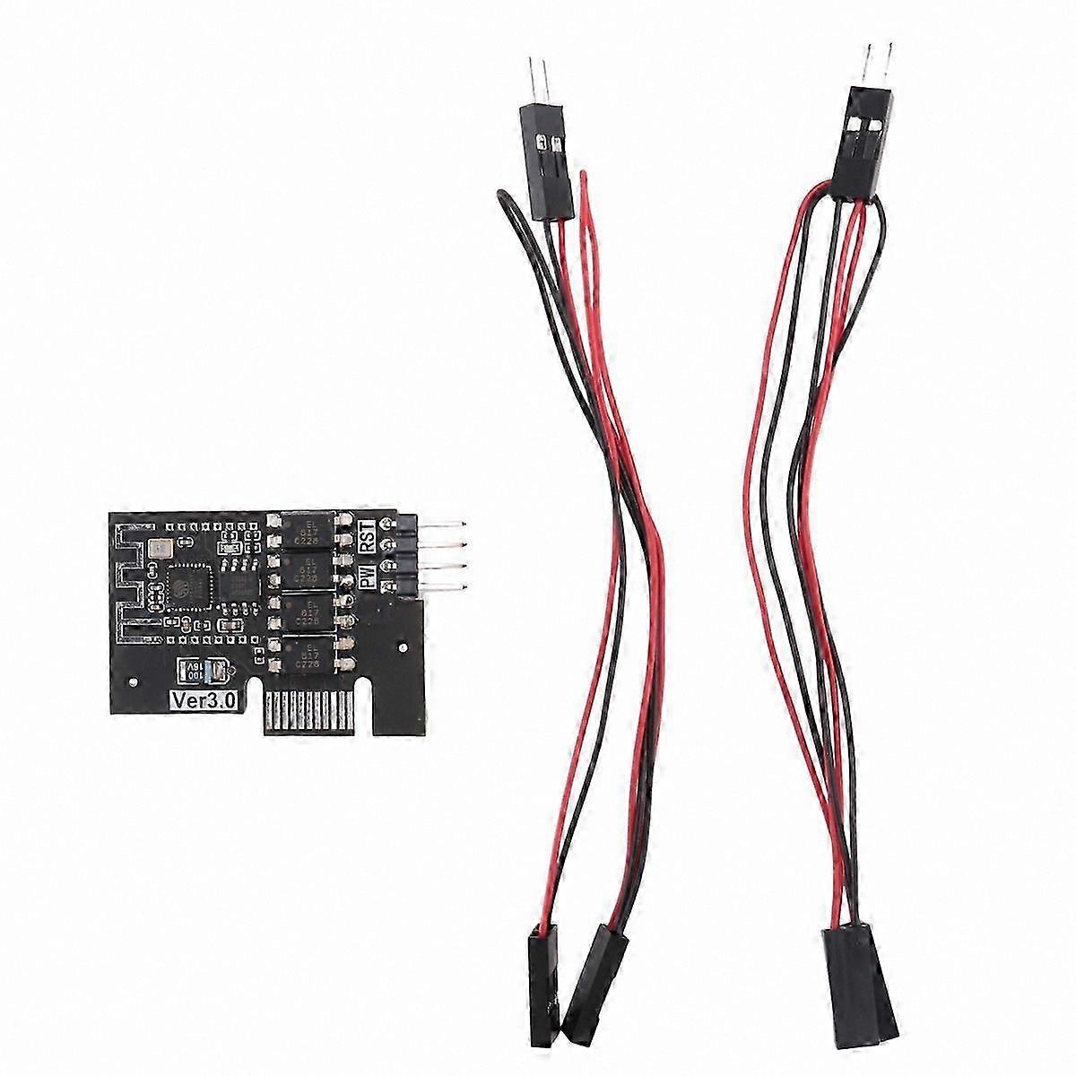 Remote Control Boot Card for Desktop Computers with WiFi and App Support