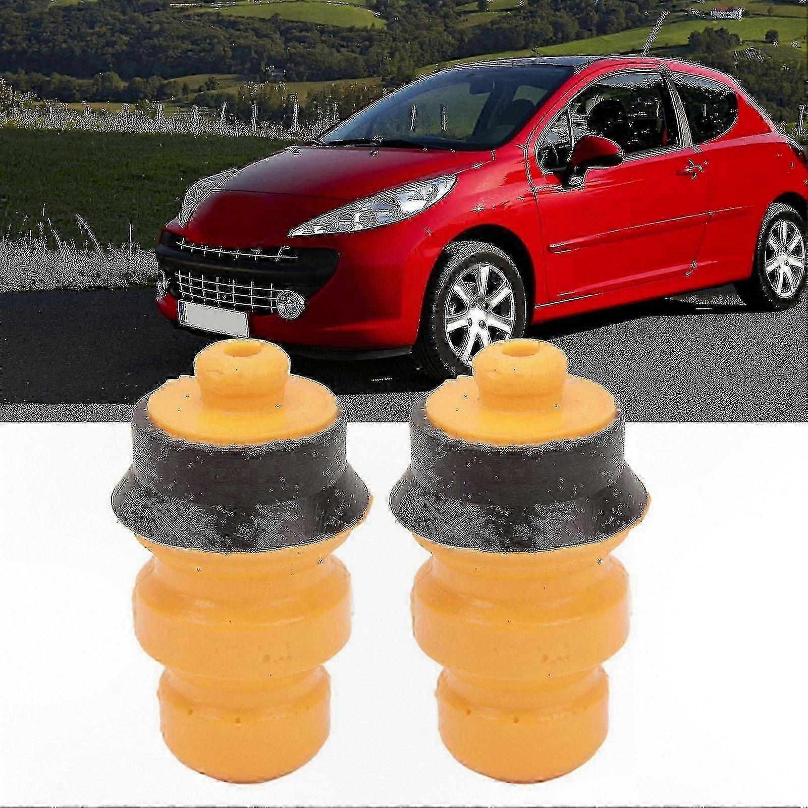 Rear Axle Suspension Bump Stop Buffer Blocks for Peugeot 207 301 2008 Models