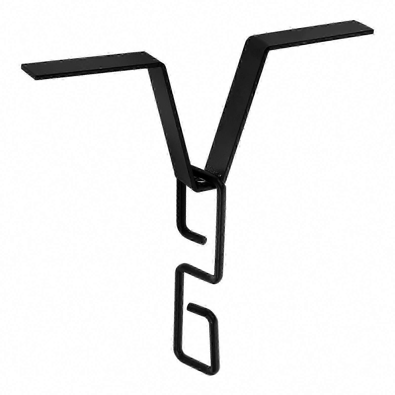 Iron Chain Gutter Clip for Rain Chain Installation - Outdoor Use (16x15.5x2.5cm) - 1 Piece