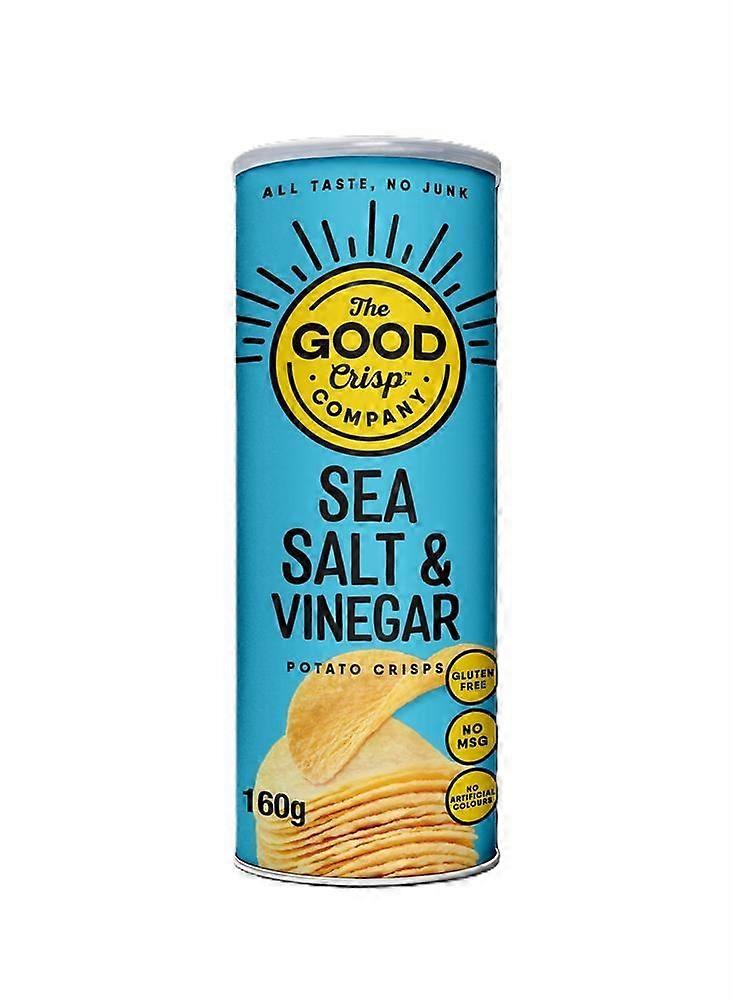 The Good Crisp Co pany Sel et vinaigre 160g - Paquet de 8