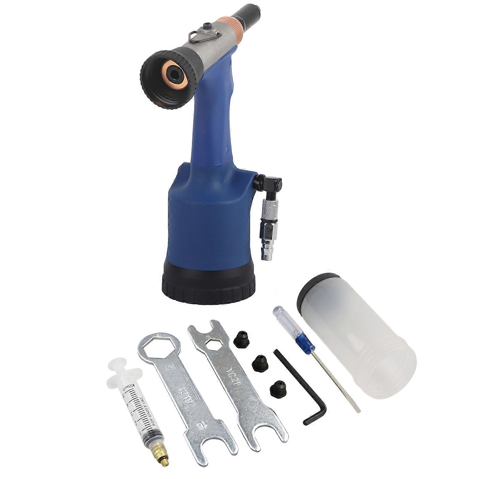 Riveteuse pneumatique KP-708X, pistolet à rivets hydraulique, outil de rivetage pour rivets 2,4/3,2/4,0/4,8 mm