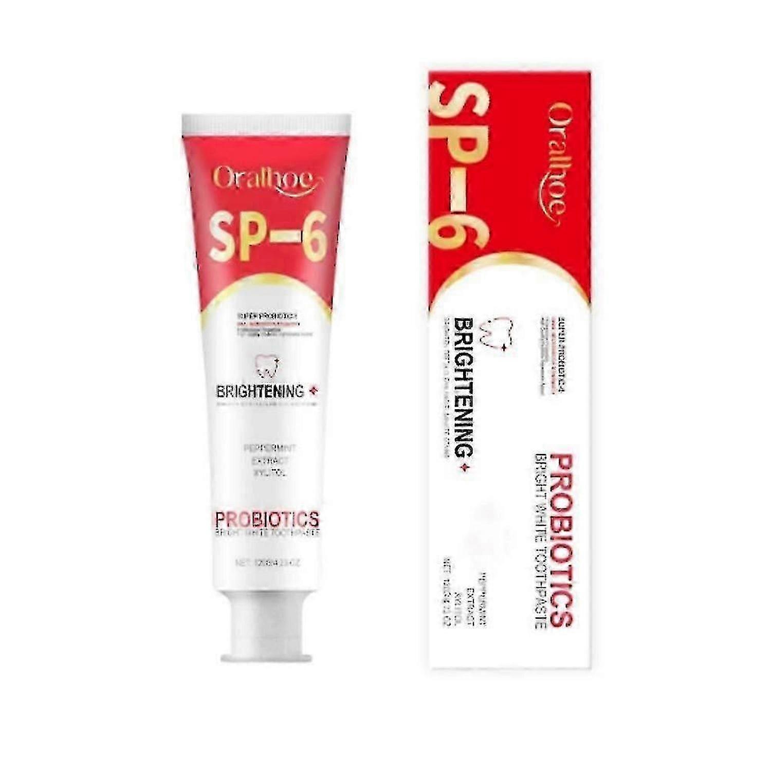 معجون أسنان SP-6 بروبيوتيك ، معجون أسنان SP-6