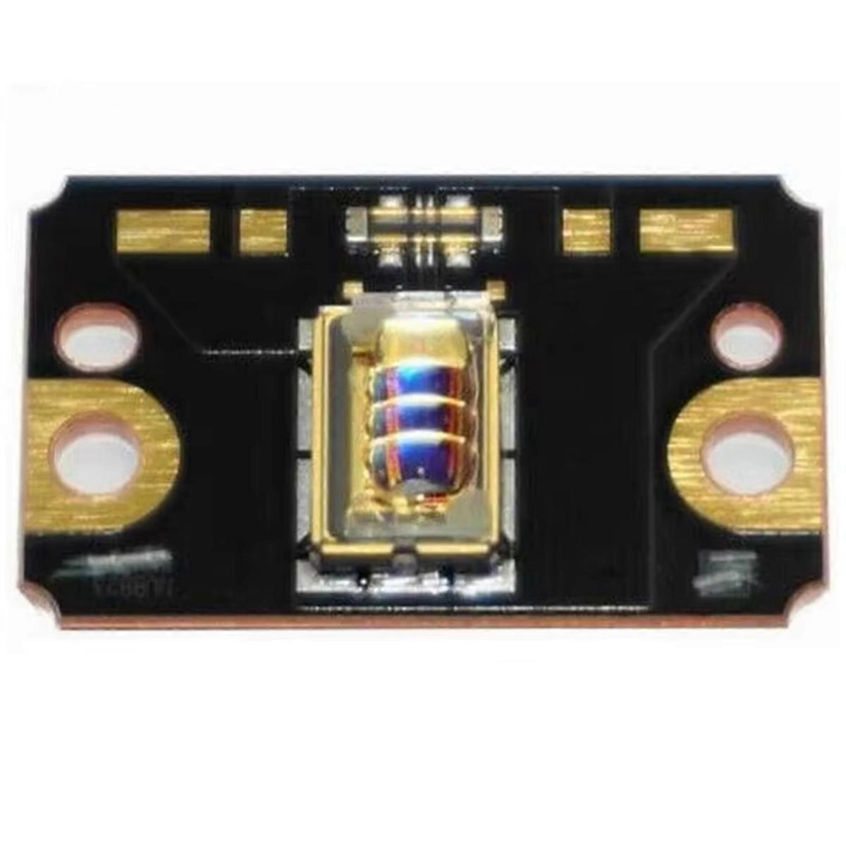 455nm 22W Blue NUBB23 Laserdiode mit 4 LD Chips Array und Kühlkörperplatine
