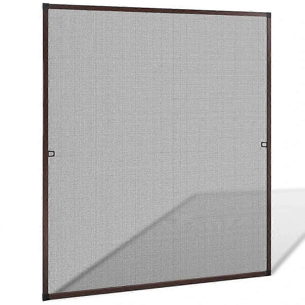 Brown Insect Screen For Windows 130 X 150 Cm
