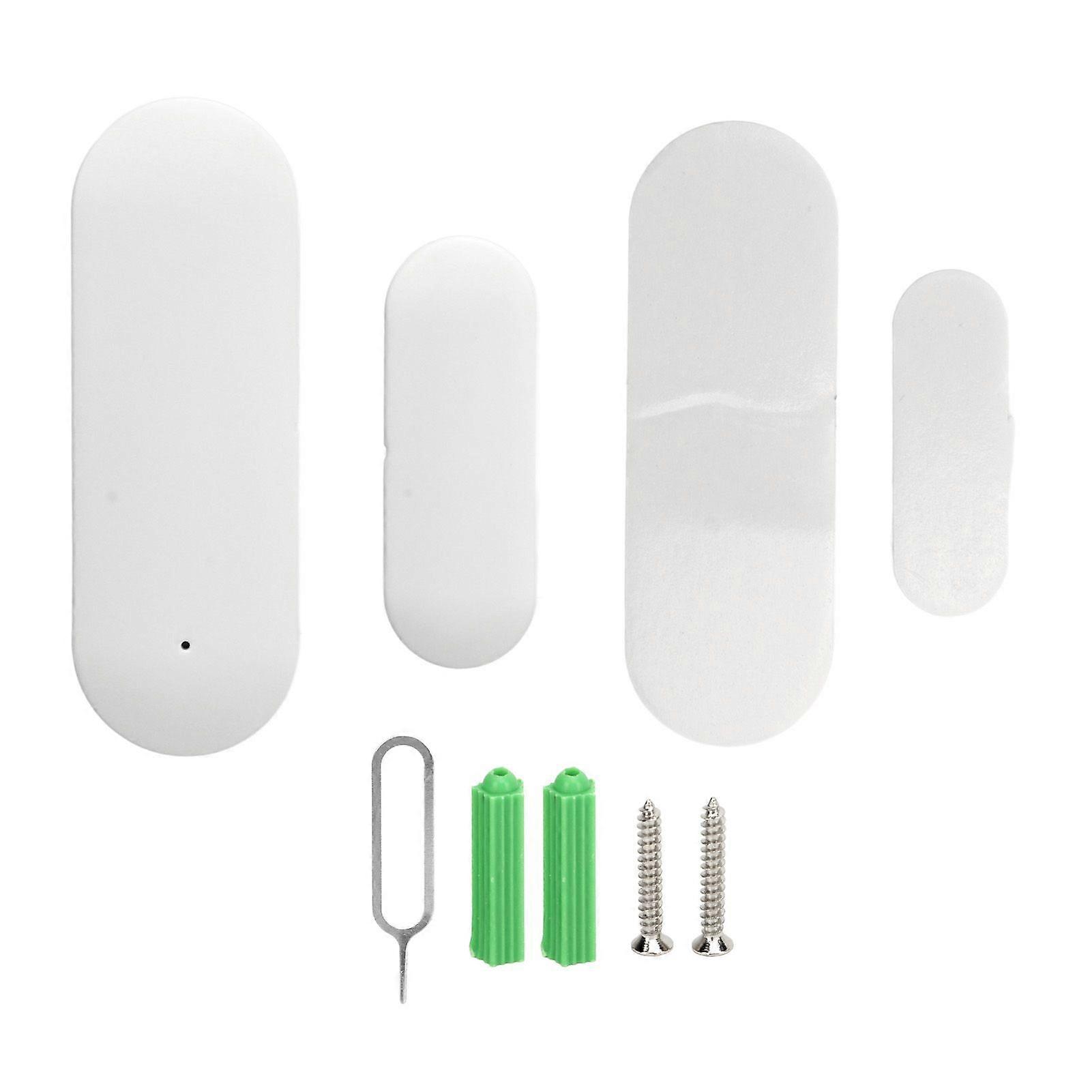 WiFi Door Window Sensor APP and Voice Control Smart Door Magnetic Alarm Detector for Home Security