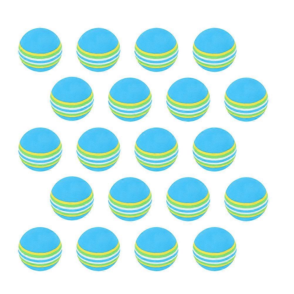 Golf Practice Ball Eva Material Set with 50Pcs for Indoor Training Use