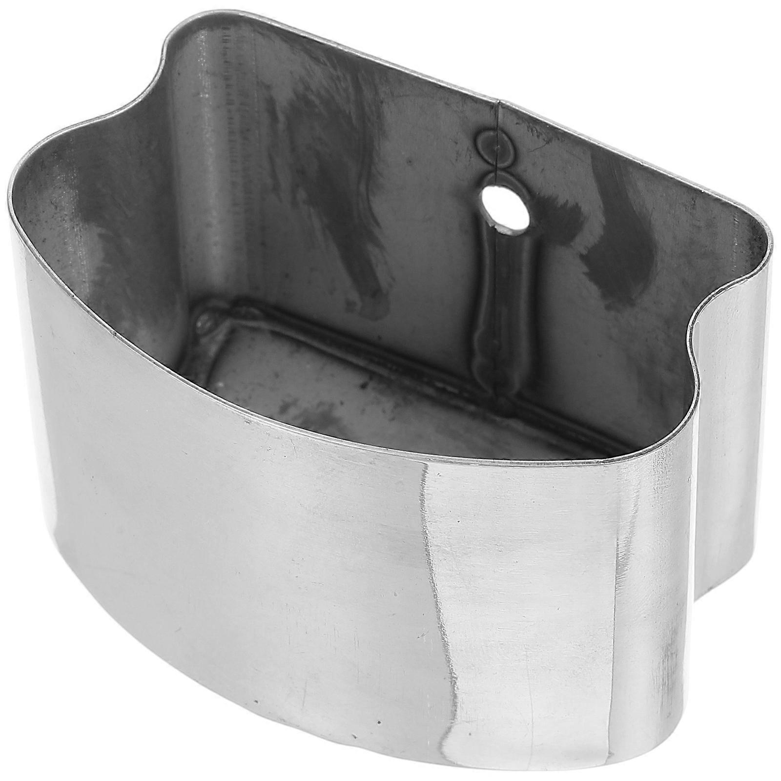 Tube Protector Handrail Fitting 2Pcs For Staircase Installation Silver Enhancing Aesthetic Protecting Handrail