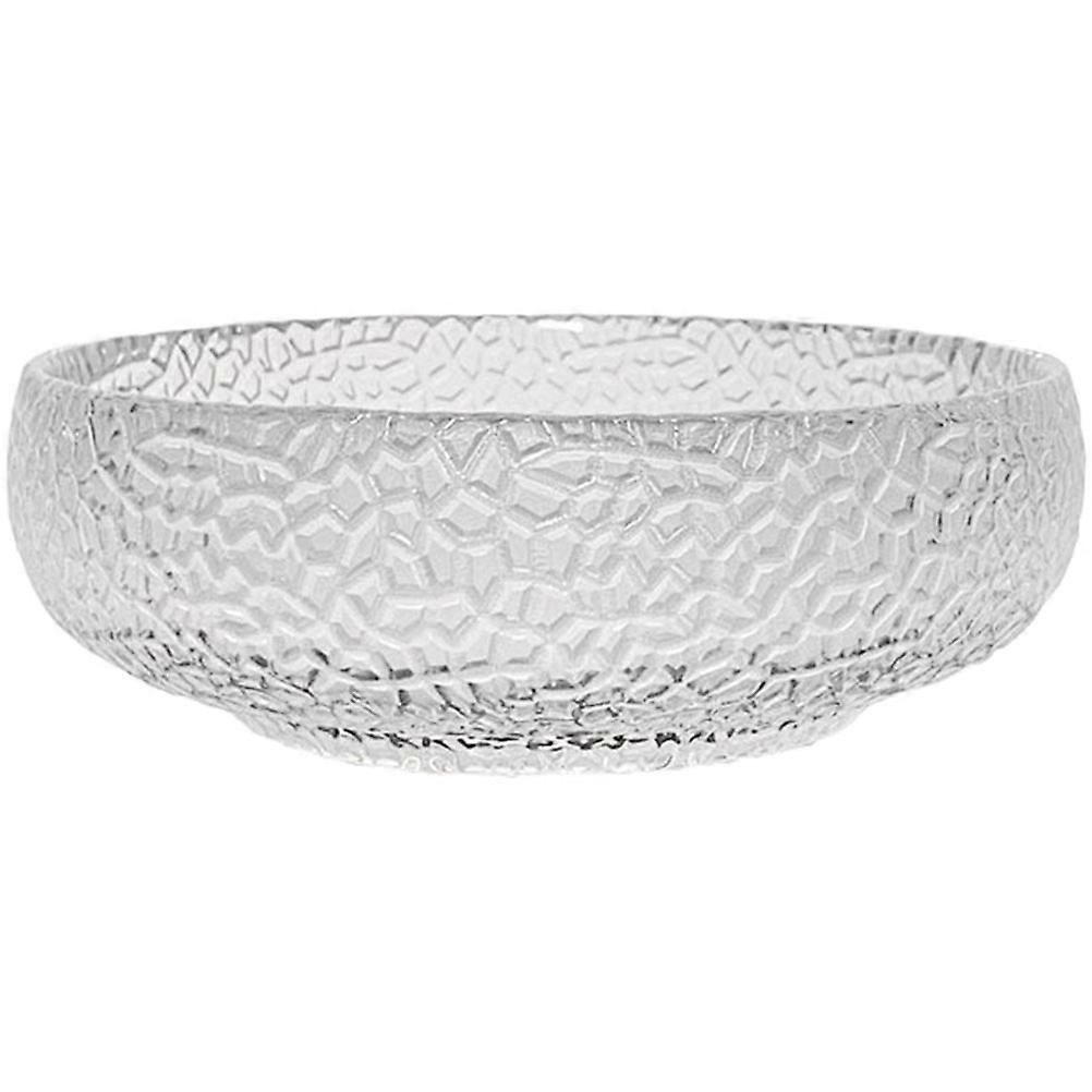Serving Transparent Fruit Salad Bowl for Household Use Glass Material 430ml