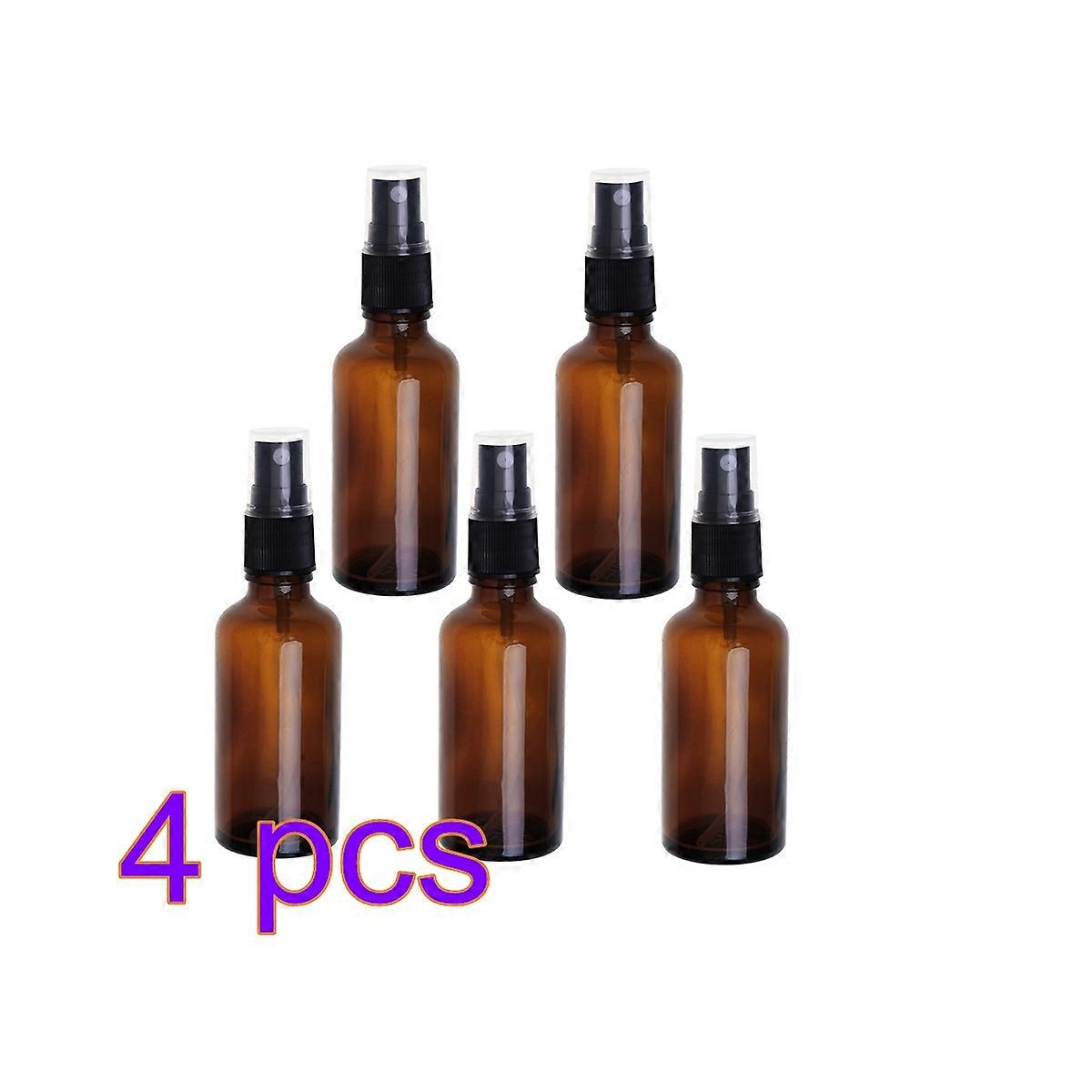 Portable Glass Spray Bottle for Mist Use Brown 20 X Bottles Refillable