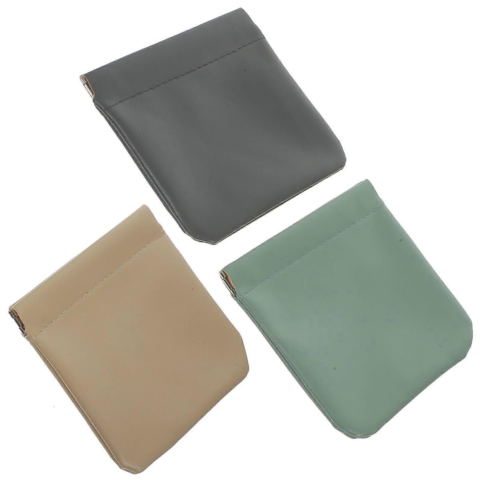 Portable Cosmetics Bag Rectangular Pouch Ideal For Toiletries Assorted Color Organization 6Pcs