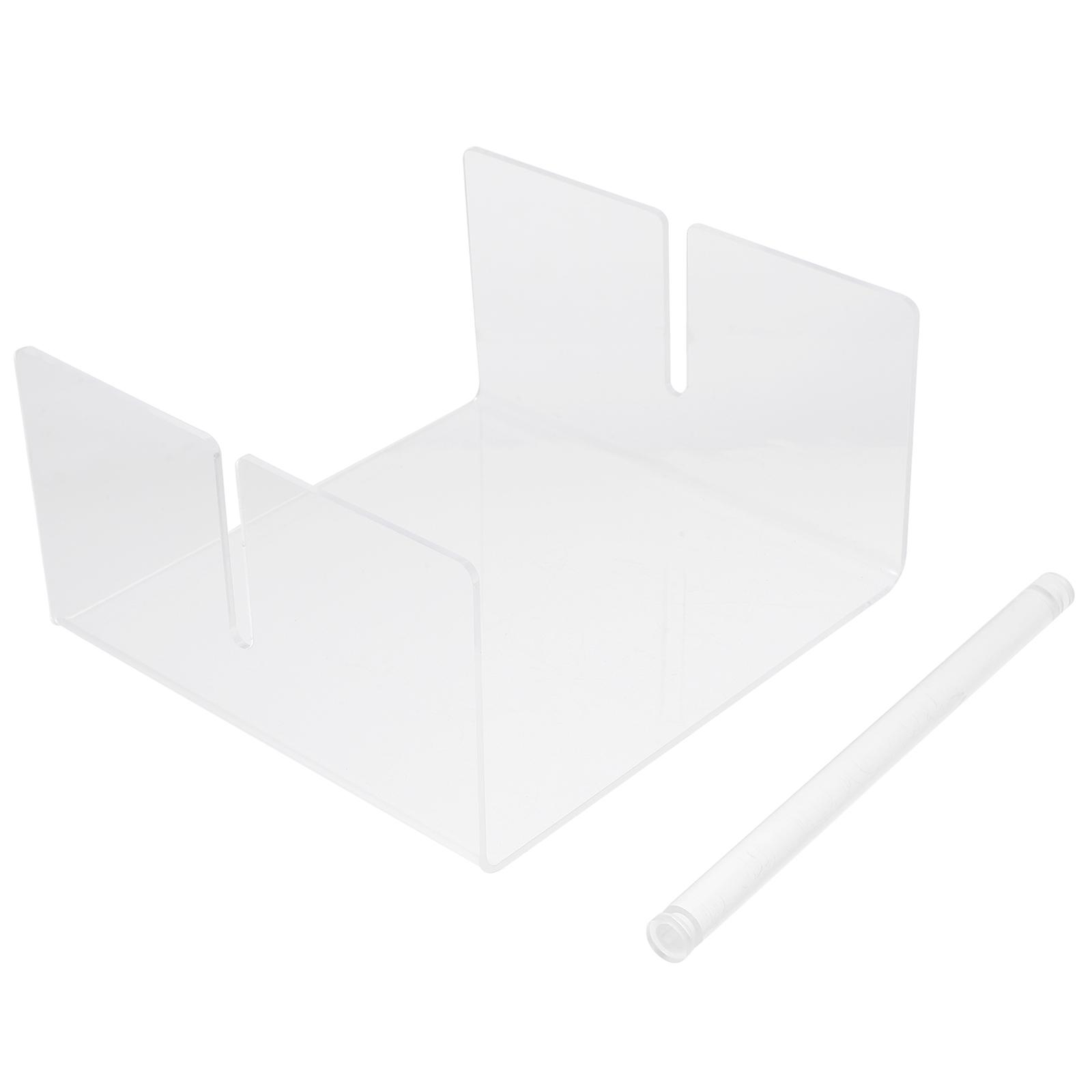 Napkin Holder Tissue Storage Container Home Use Transparent Acrylic 1Set
