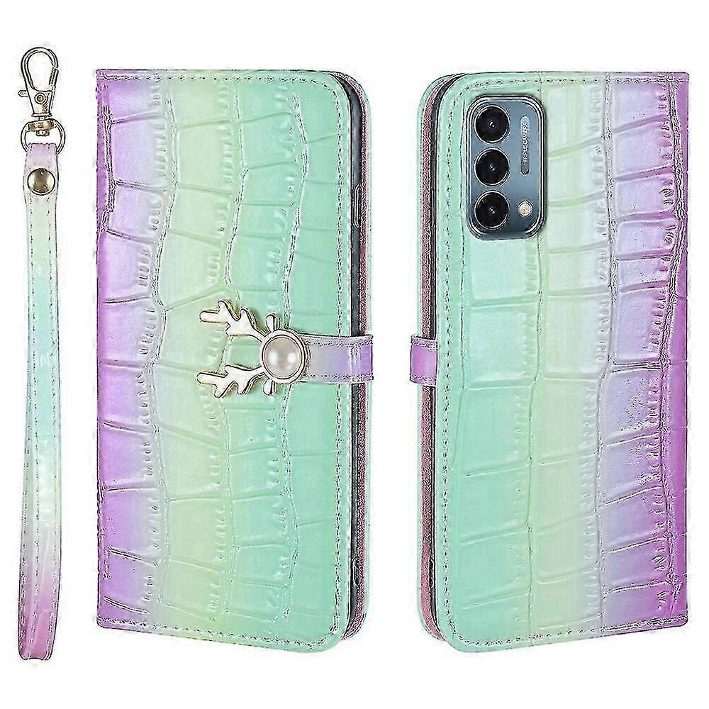 Case For Oneplus Nord N200 5g Deer Designer Pattern Leather Cover