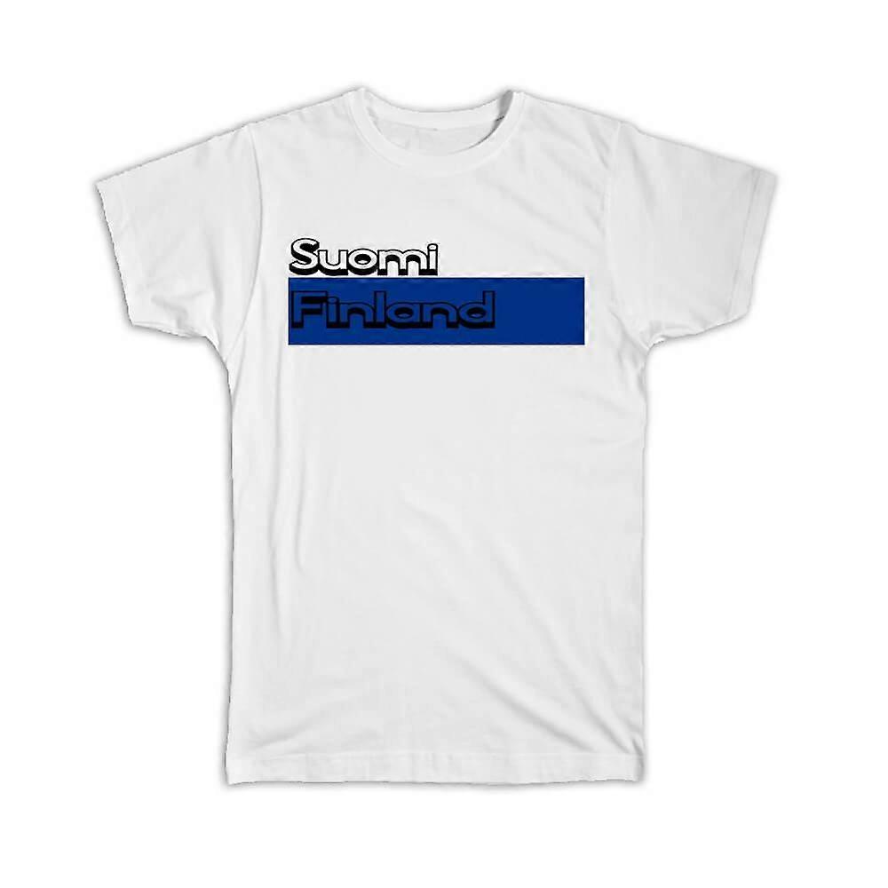 Gift T-Shirt: Suomi Finland Rectangle