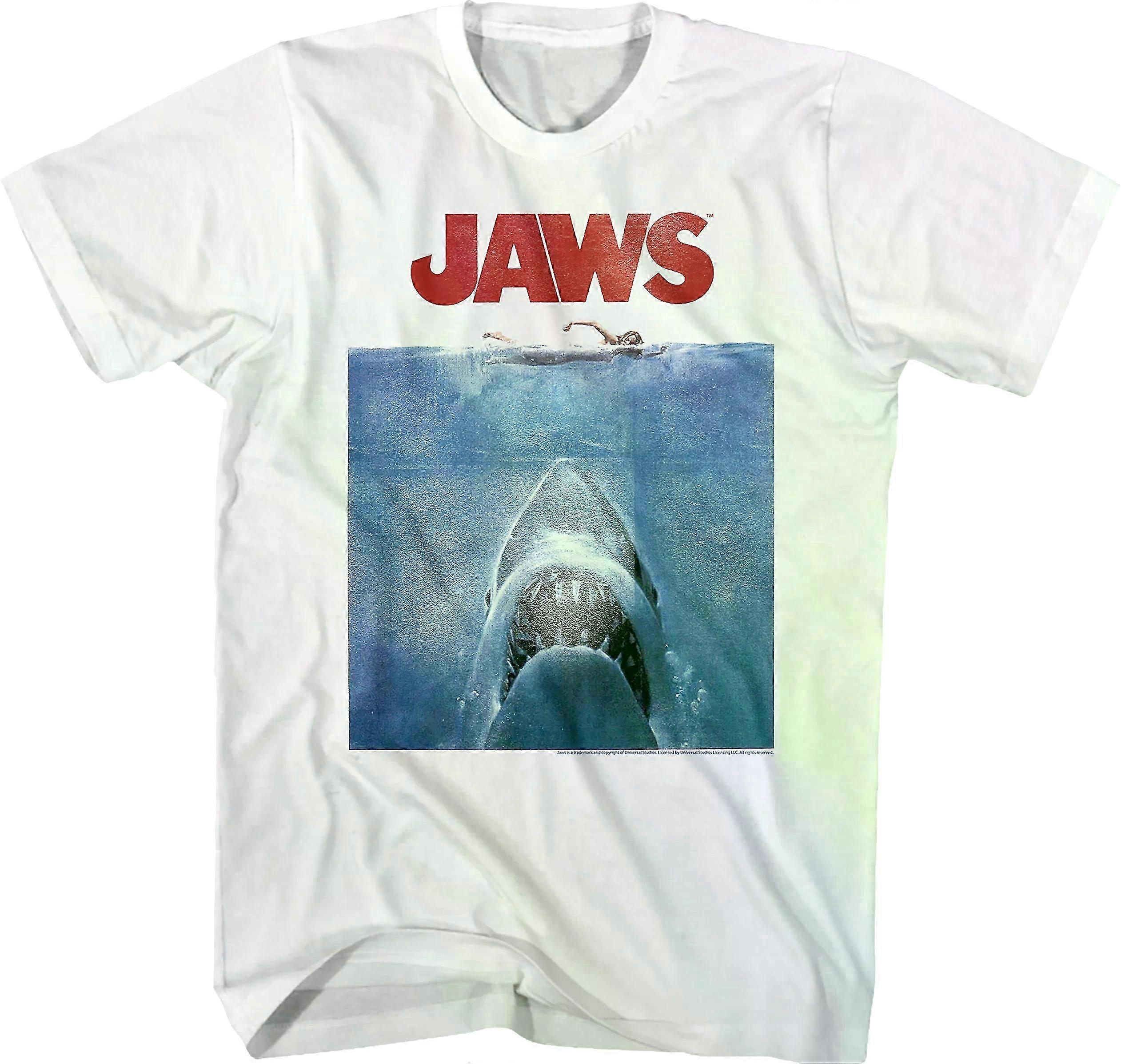 Classic Poster Jaws T-shirt Rockinstone