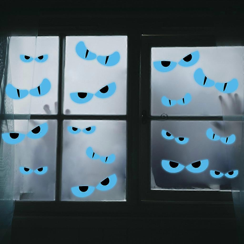 Scary night light halloween eye sticker