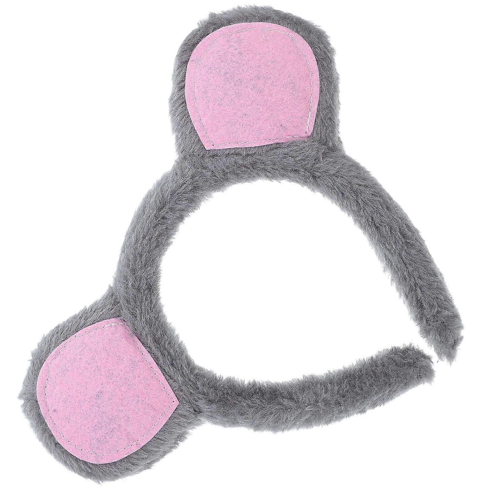 Fashionable Mouse Ears Headband Ideal For Dress-Up And Cosplay Enthusiasts Comfortable And Playful Design 3Pcs