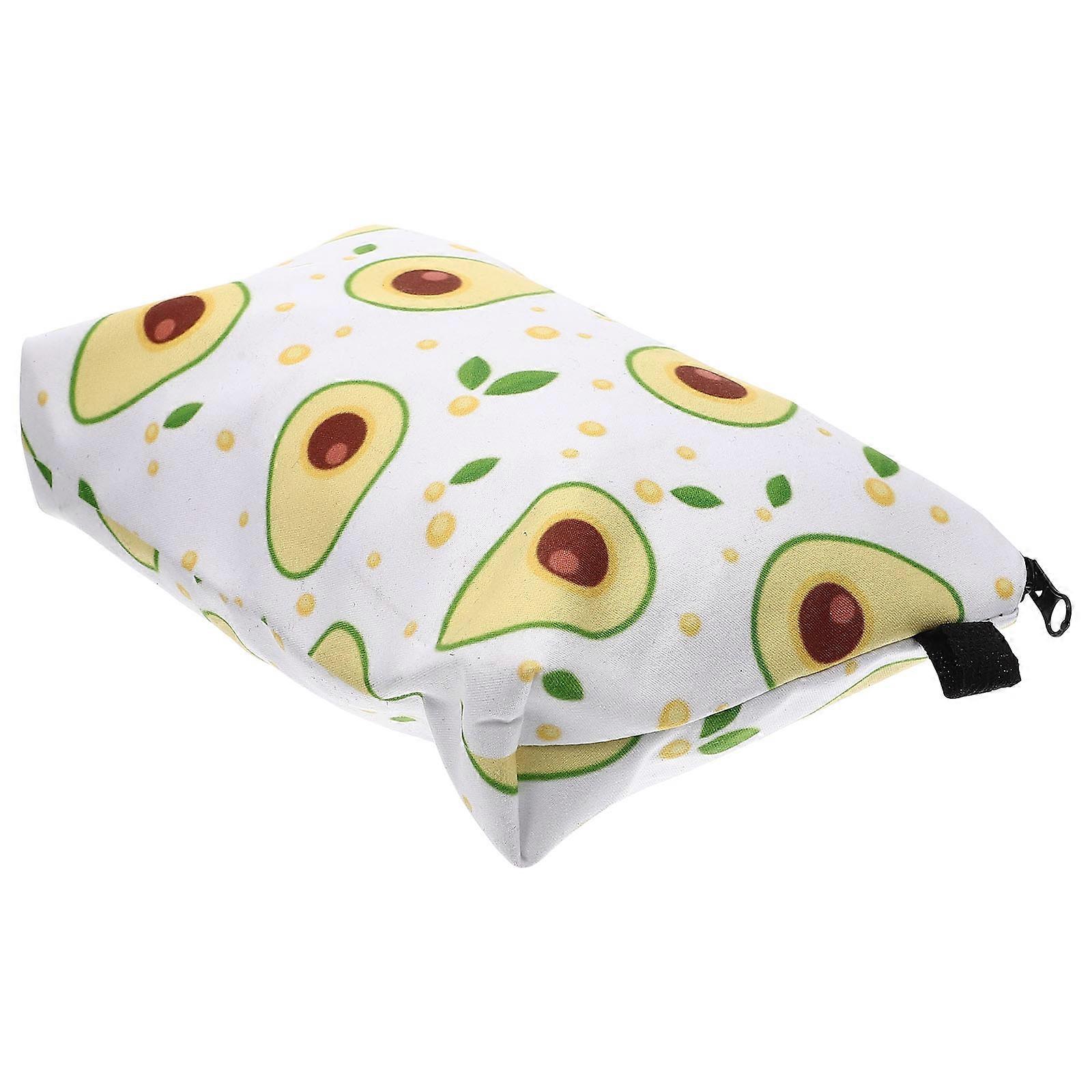 Multi Avocado Pattern Toiletry Bag for Storage Cartoon Printing Cosmetic