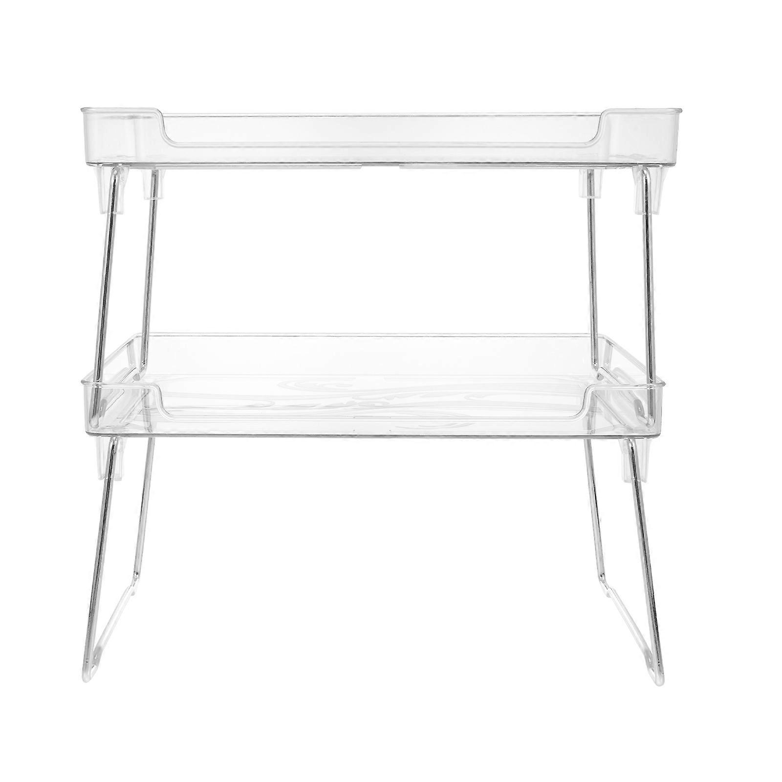 Multi-Function Kitchen Storage Rack for Storage 1Pcs Transparent Seasoning Shelf