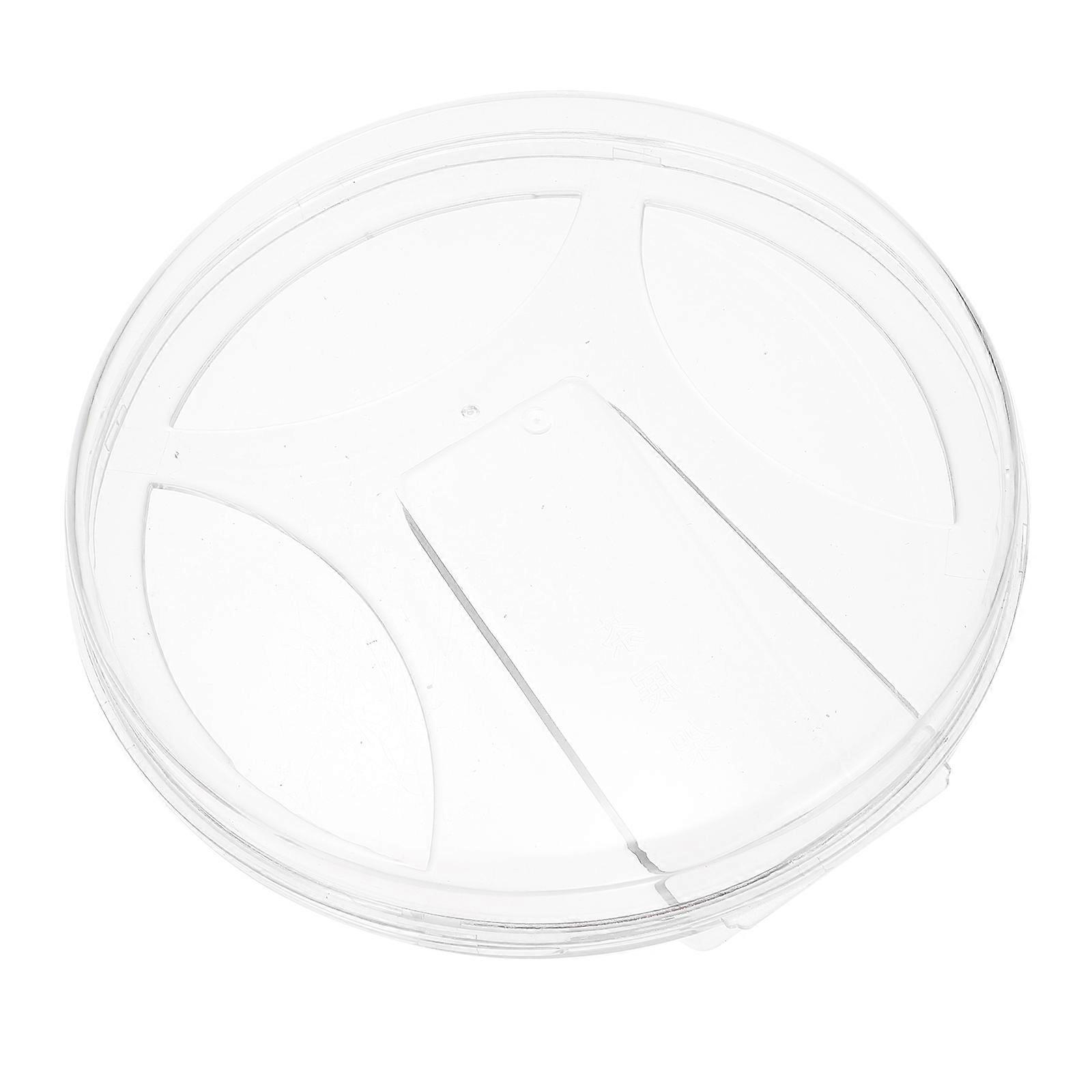 Decorative Tea Cake Holder Transparent Puerh Tea Box for Storage 5Sets