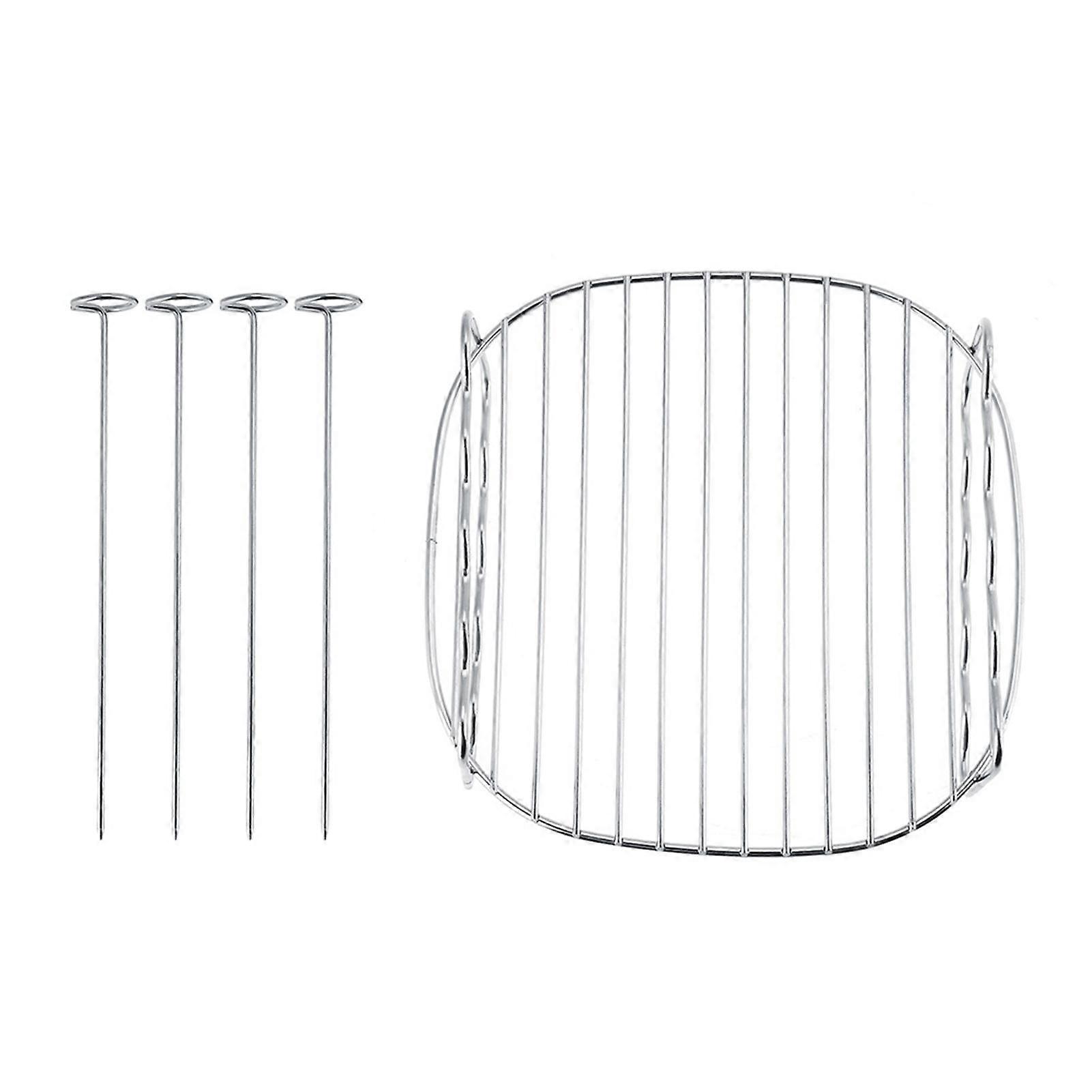 Replacement BBQ Rack Double Layer Skewers Baking Tray For Philips Air Fryer