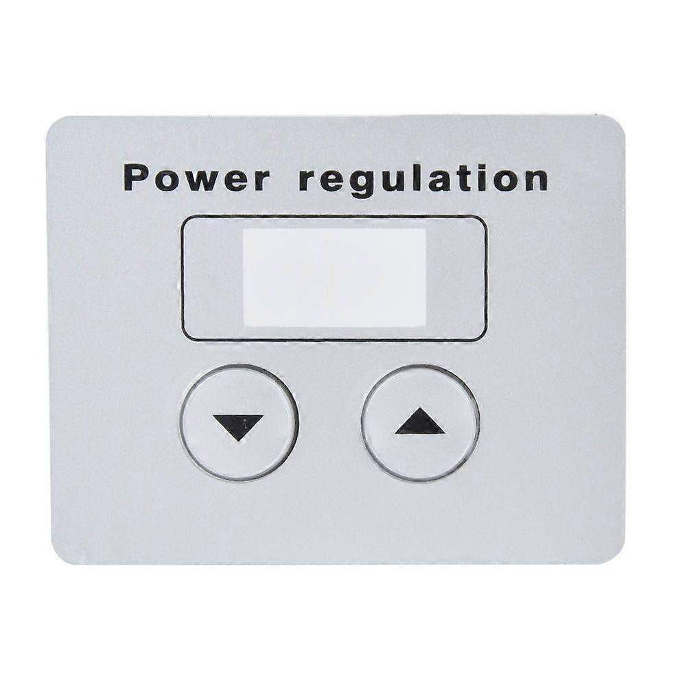 10000W SCR Digital Voltage Regulator Speed Control Dimmer Thermostat AC 220V 80A