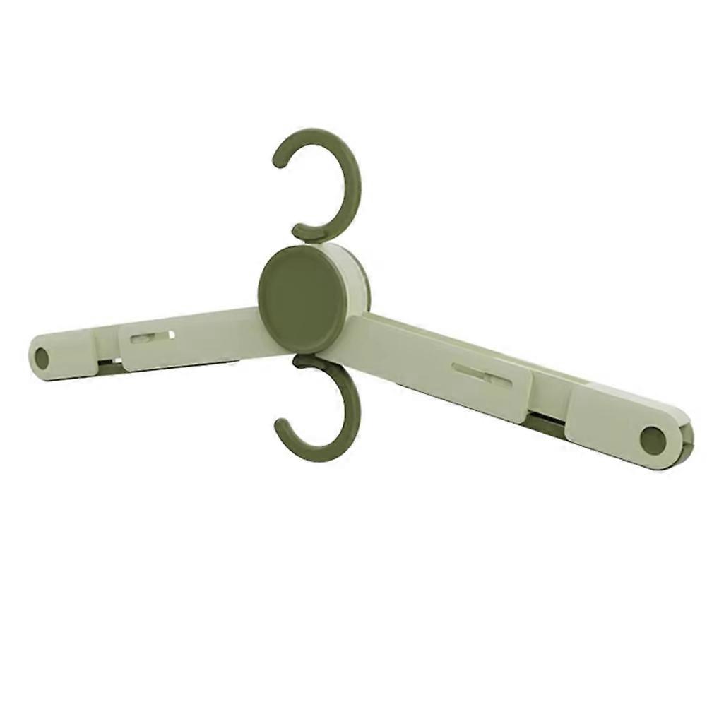 Folding Clothes Hanger with Clips, Multi-Functional Drying Rack A